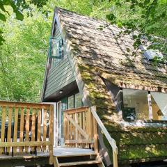 Modern A-Frame vakantiehuis Durbuy Ardennen