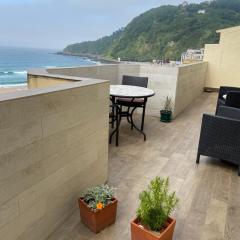 BrisasVTsansebastian In Zurriola Beach, Penthouse, sea views