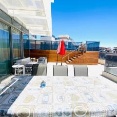 Stunning Penthouse with sea views and private heated pool