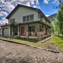 Riverfront Lake City Home with Fire Pit, Deck and BBQ!