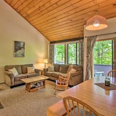 Village of Loon Mtn Condo with Fireplace and Balcony!