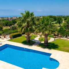 4 bedroom Villa Lofou with private pool and sea views, Aphrodite Hills Resort