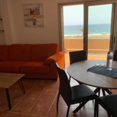 Nice terrace in front of the sea. La Jaquita