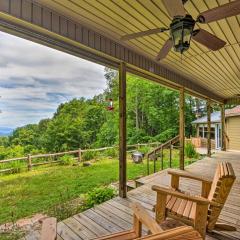 Peaceful Hideaway on 6 Acres with Smoky Mtn Views!
