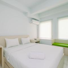 Comfy and Minimalist 1BR Patraland Urbano Apartment near Bekasi Station By Travelio