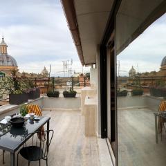 Una favolosa terrazza nel centro di Roma