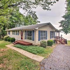 Lakefront Living with Dock, Fire Pit and Sunroom!