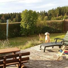 Ferienwohnung Steinwald Ausläufer mit Blick auf Kösseine