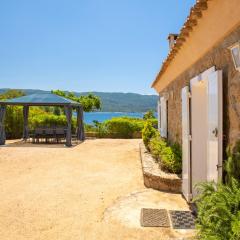 Maison de 2 chambres a Isolella Pietrosella a 100 m de la plage avec vue sur la mer jardin clos et wifi