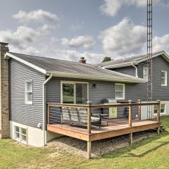 Modern Zanesville Escape with Deck and Spacious Yard