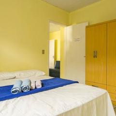 Apart 200m da praia, estacionamento, A/C