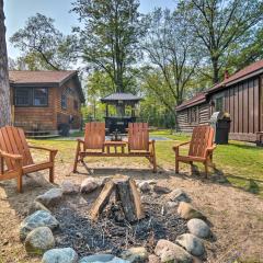 Cabin on Rush Lake with Bar, Grill and Kayaks!