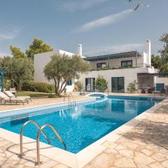 Summer Villa Pasiphae Private Pool - BBQ -Beach 2min