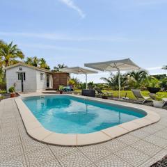 Bungalow charmant à Petit Bourg avec piscine partagée