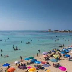 On the beach