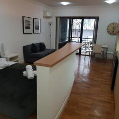 Accommodation Sydney Potts Point studio apartment with balcony