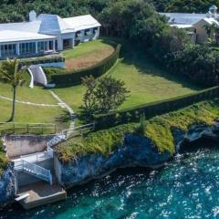 Sound Winds private oceanfront estate with private tennis court & swim dock Property overview