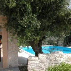 Villa in Crete with Mountain View and Pool