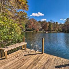 Festive Lakefront Escape Blue Ridge Holiday Home