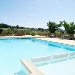 Classy Holiday Home in Les Vans with Shared Swimming Pool