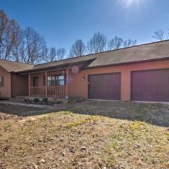 Secluded Marble Falls Family Home with Mtn Views!