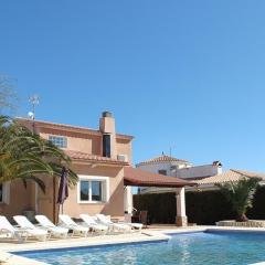 Villa Nerea with air conditioning & private swimming pool only 400m to the beach ideal for families