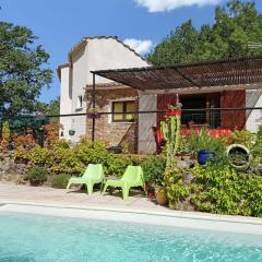 Stylish holiday home near St Br s with private swimming pool and stunning view