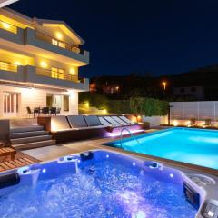 Luxury Villa Lovric with private heated pool, Jacuzzi, Sauna and private tavern