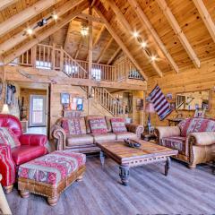 Large Cabin with Deck Overlooking Norfork Lake!
