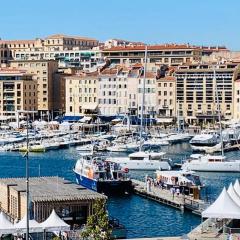 Le Phocéen : T4 balcon vue Vieux-Port