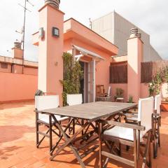 Private terrace at Sagrada Familia