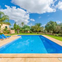 4 bedrooms villa with private pool enclosed garden and wifi at Illes Balears 8 km away from the beach