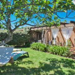 maison kiwi avec piscine chauffée terrasse jardin et bbq à Calvi