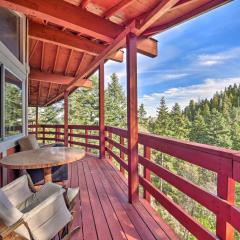 Lake Arrowhead Cabin with Deck and Stunning Mtn Views!
