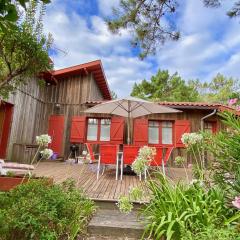 Welcoming house in Cap Ferret close to the beach, Garden, Terrace, Wifi and TV