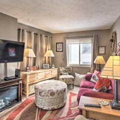 Ski-In Ski-Out Condo with Balcony and Slope Views!