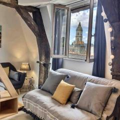 Vue incroyable sur Vannes à deux pas des remparts