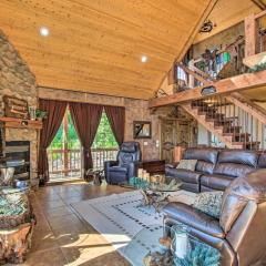 Spacious Fish Haven Cabin with Game Room and Deck!