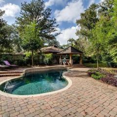 English Cottage Pool Home Florida Style