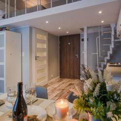 HolidayHomePL BALTIC z antresolą i balkonem przy plaży