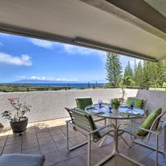 Kapalua Golf Villa Rental with Ocean and Golf Views!