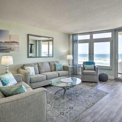 Oceanfront Home with Balcony Steps to Daytona Beach