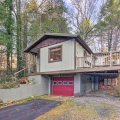 Asheville Creekside Forest Home about 7 Mi to Downtown