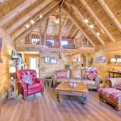 Large Cabin with Deck Overlooking Norfork Lake!