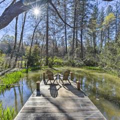 Peaceful Cottage with Grill and Yard in Grass Valley!