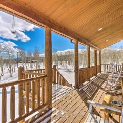 Quiet and Inviting Lodge in Fairplay with Private Deck