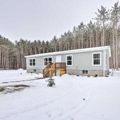 Stylish Chetek Hideaway with Lake and Dock Access!