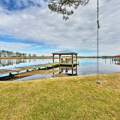 Waterside Belhaven House and Cottage with Porch and Dock