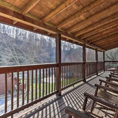 3 Mi to Dollywood Hot Tub Hideaway in Smoky Mtns