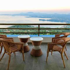 House Tanna of Villa Intaba Spectacular Sea Views Corfiot Riviera Spartilas Corfu Island Greece close to Ipsos Beach